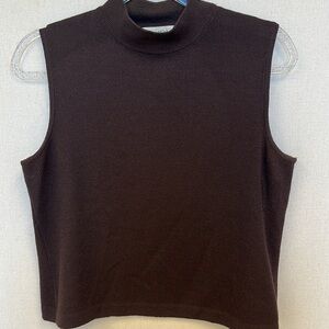 St. John Sport • VTG • Brown Top/Skirt Set • Sz S